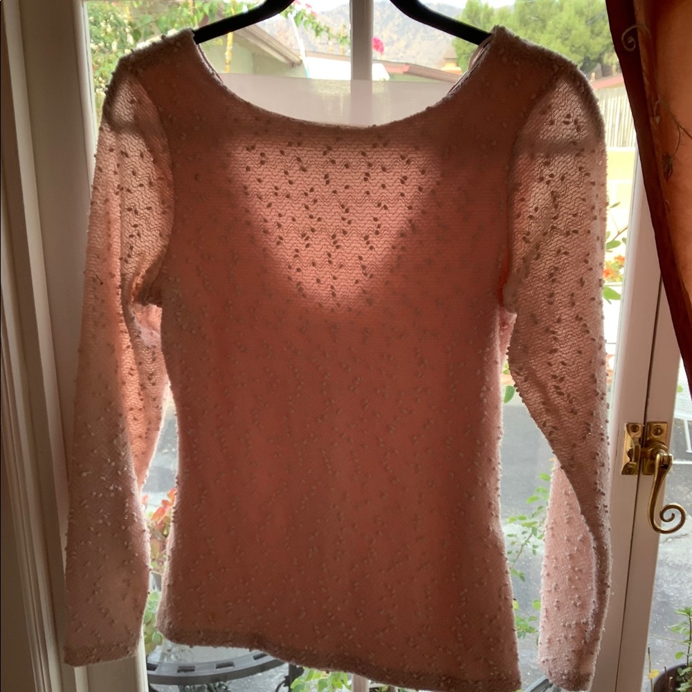 Pink blouse